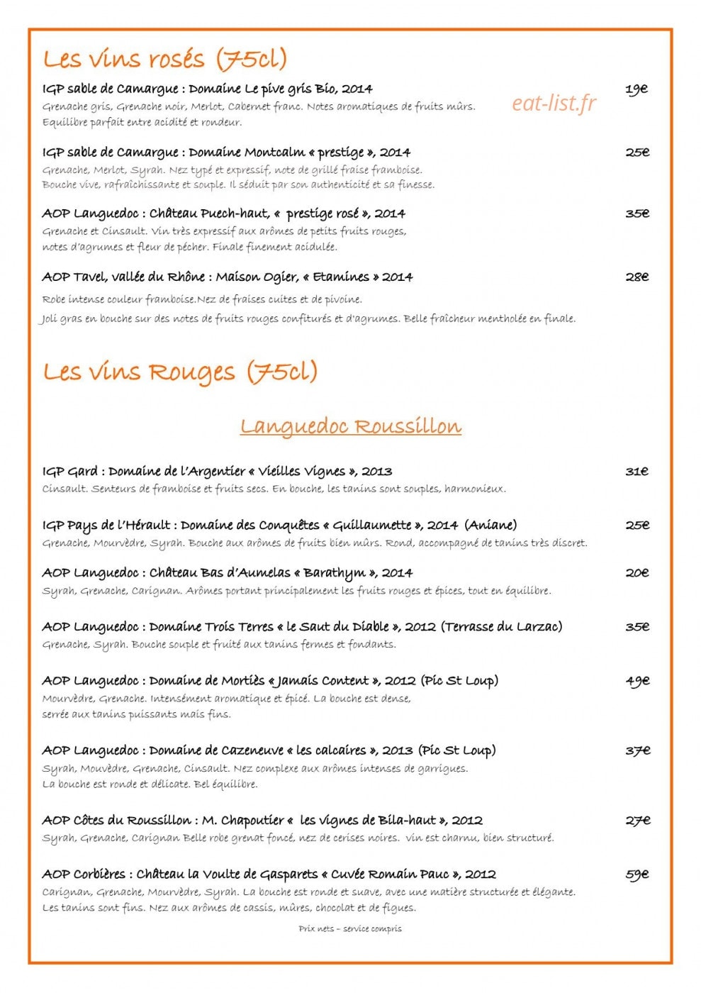 Aromatik — carte page 5