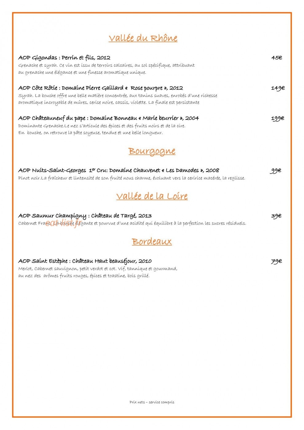 Aromatik — carte page 6