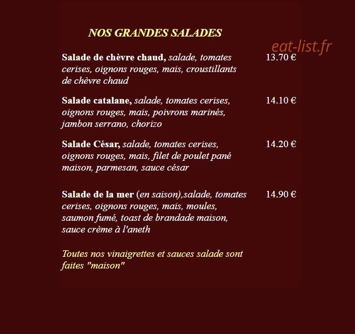Casa Toro Luna — carte page 3