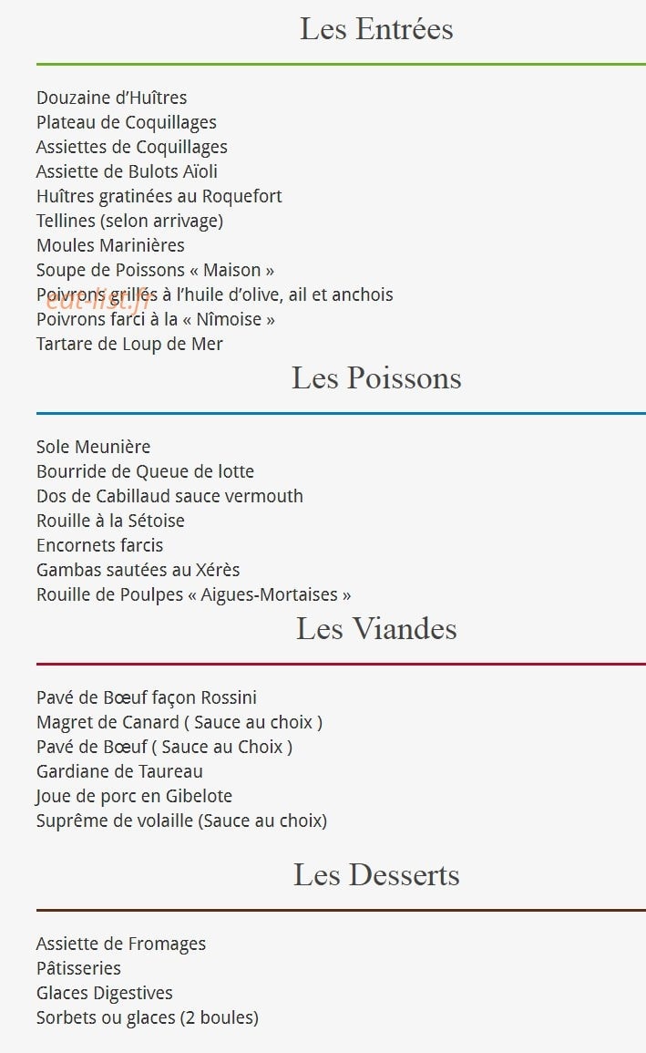 Chez carrière — carte page 1