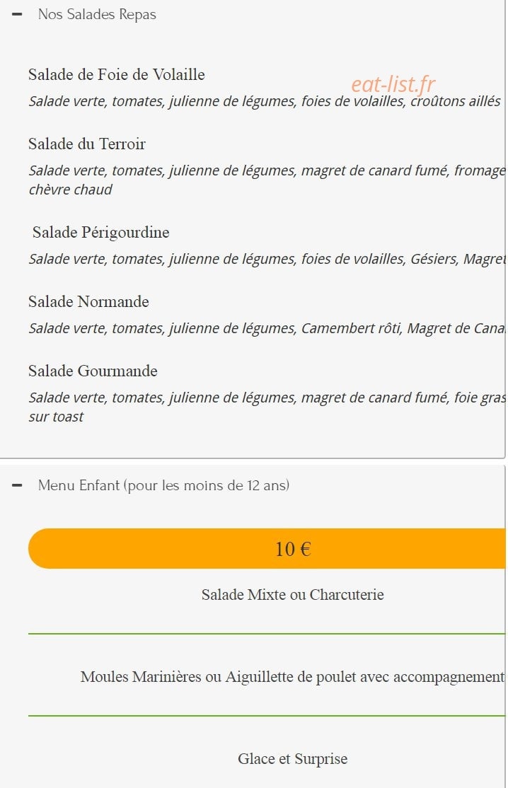 Chez carrière — carte page 2