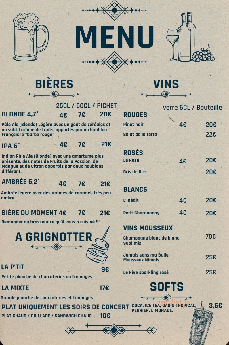 La Graulenne — carte page 1