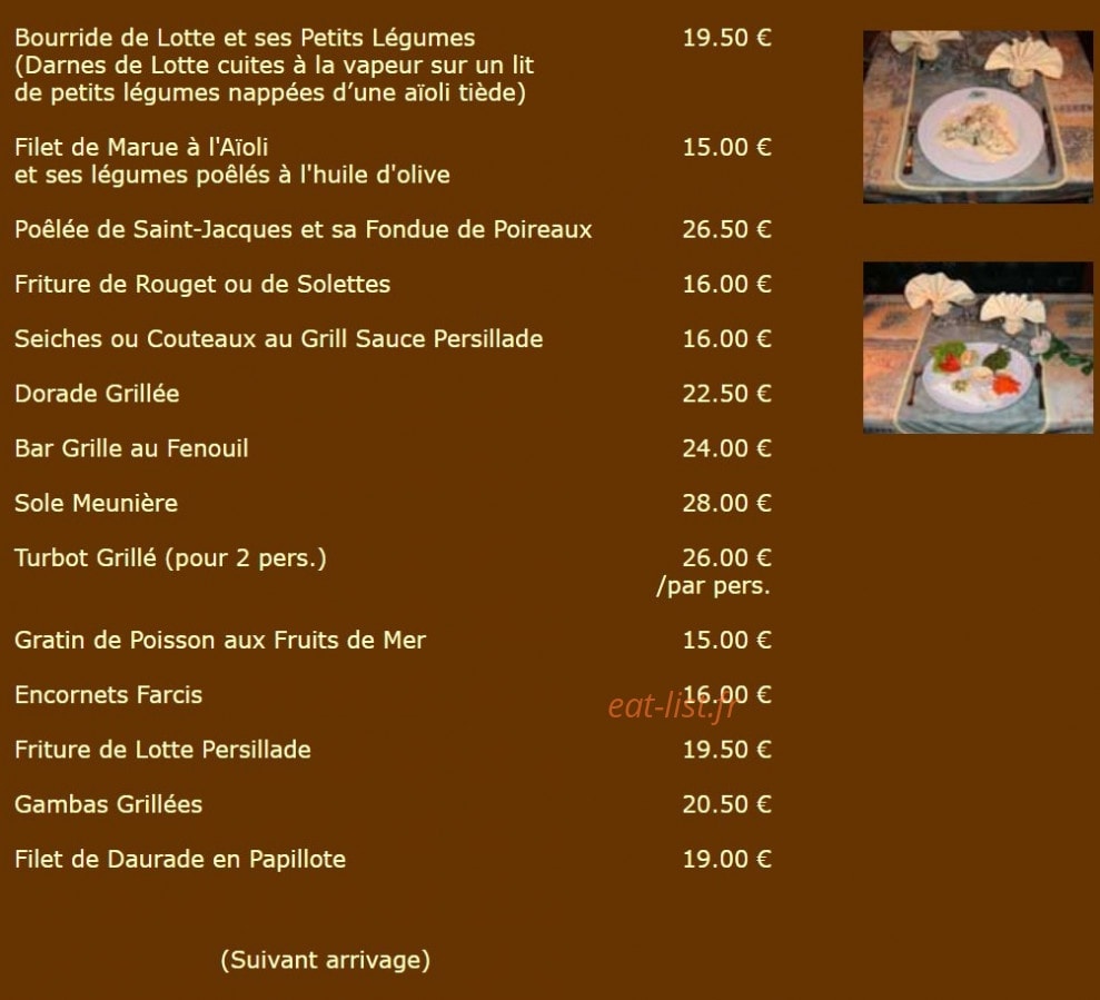 Le Café du Commerce — carte page 2