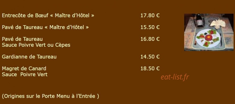 Le Café du Commerce — carte page 3