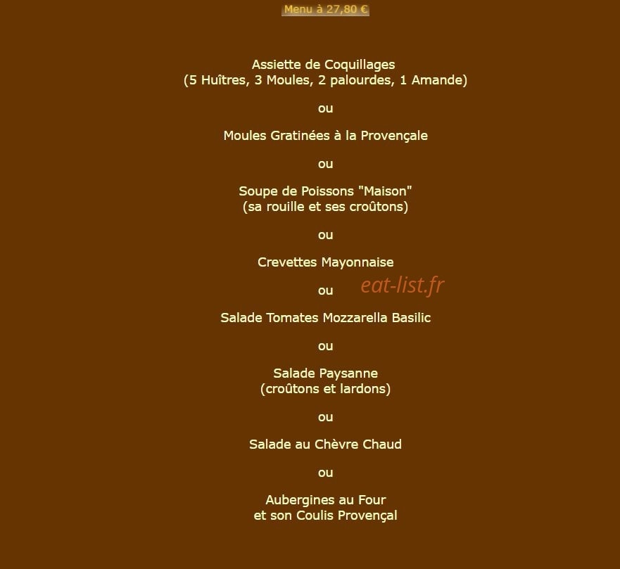 Le Café du Commerce — carte page 9