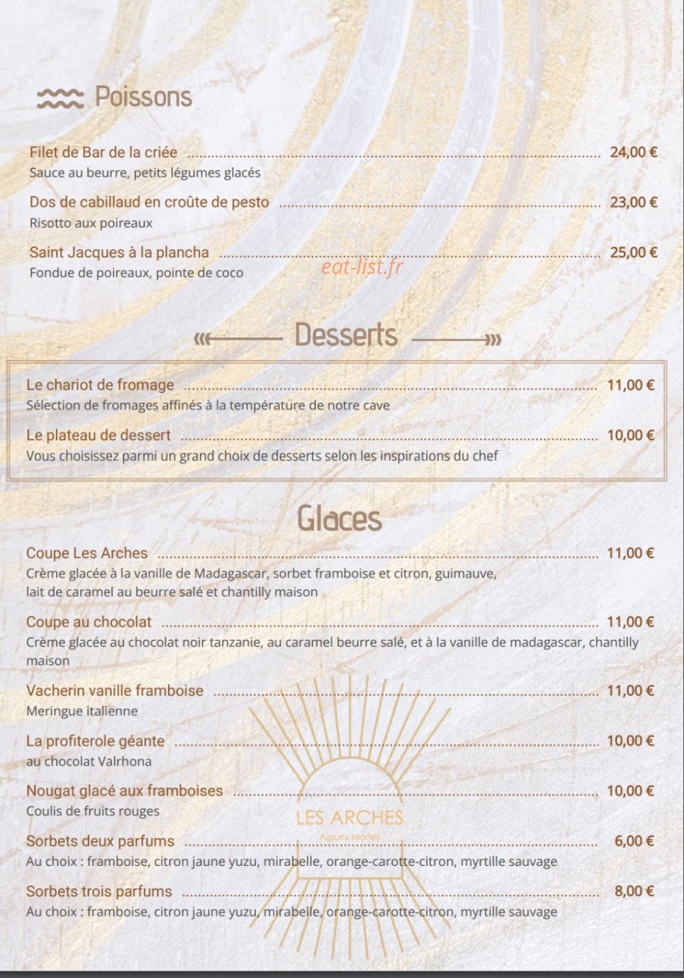 Les Arches — carte page 4