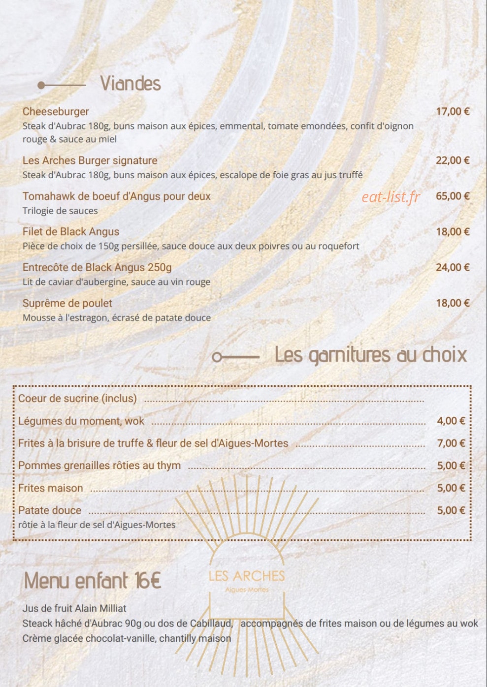 Les Arches — carte page 3