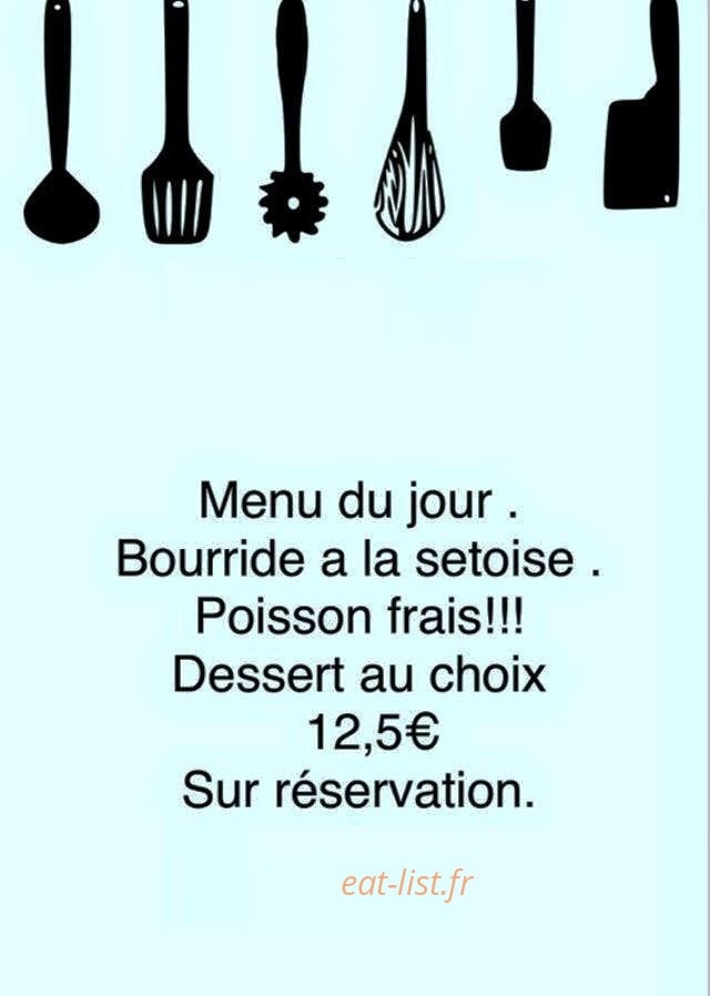 Café des Arts — carte page 1