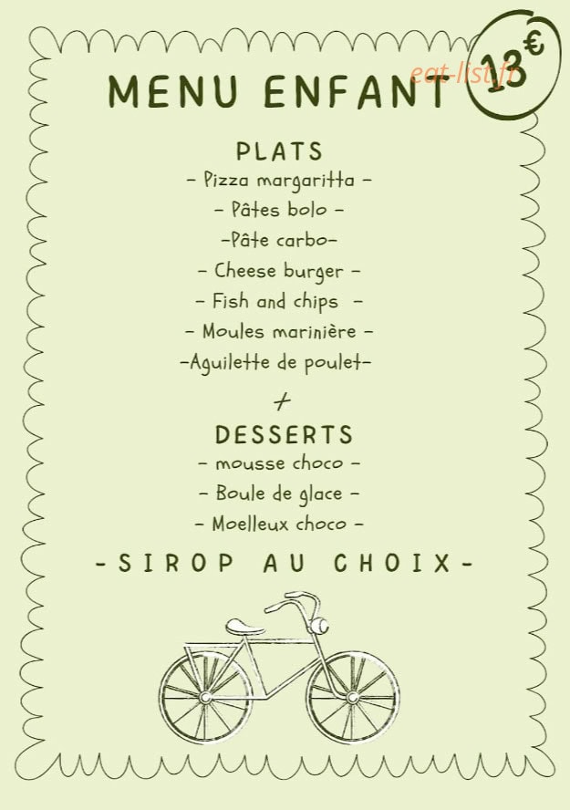Chez Lola — carte page 8