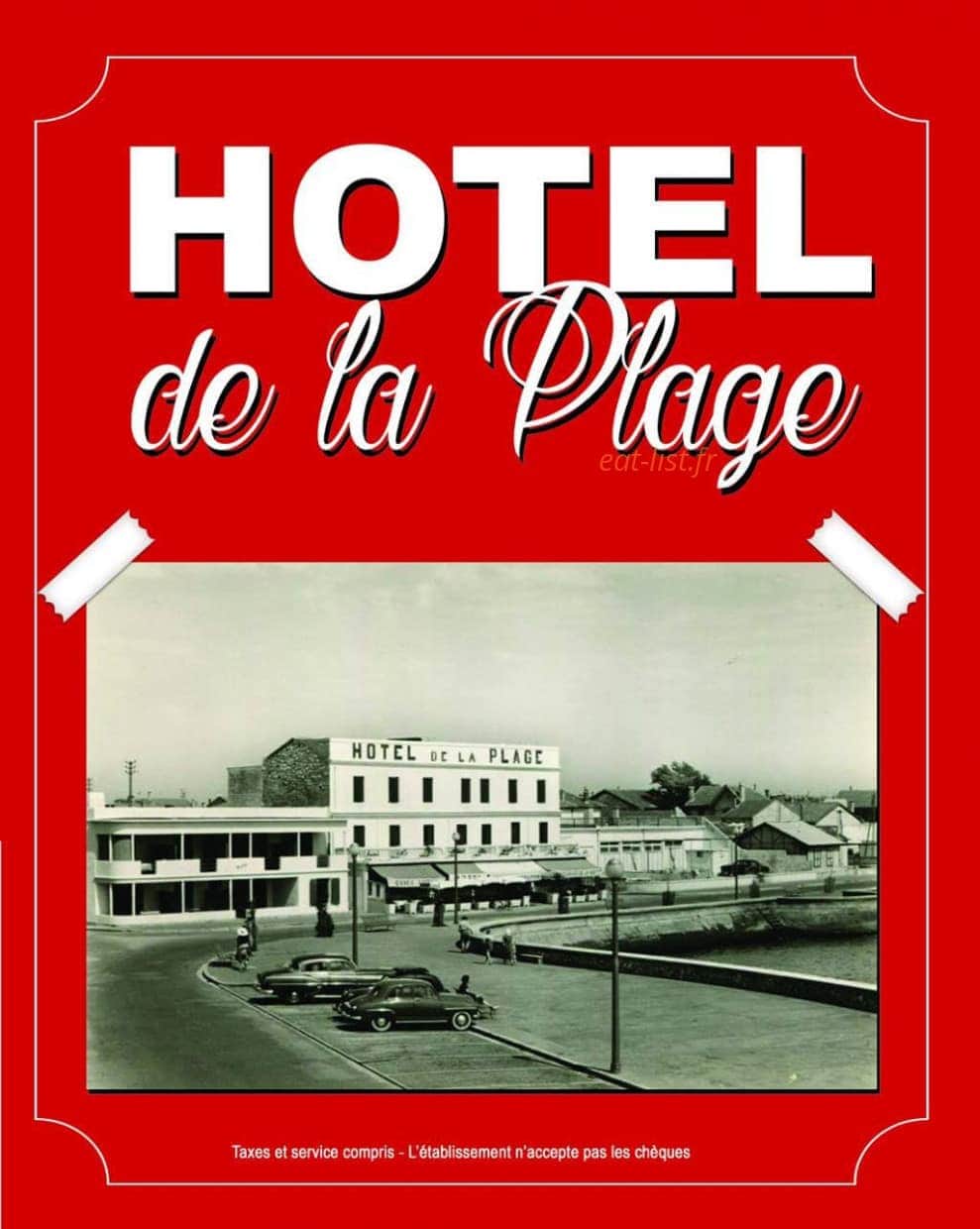 Hotel De La Plage à Le Grau Du Roi Carte Menu Et Photos