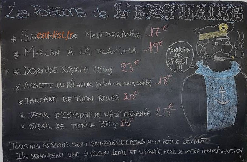 L'Estuaire Plage — carte page 2