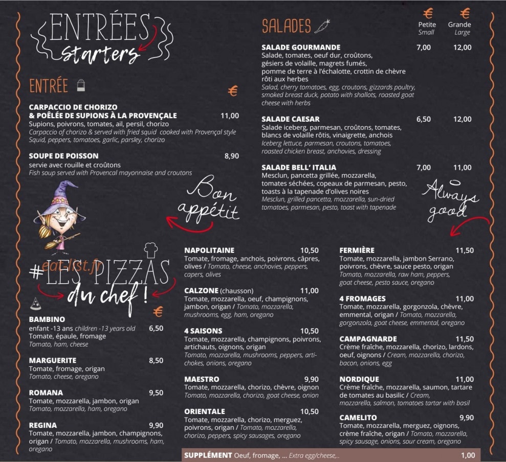 Le Boucanet — carte page 1