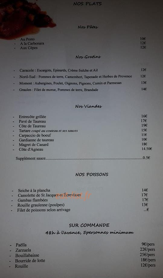 Le Moment — carte page 2