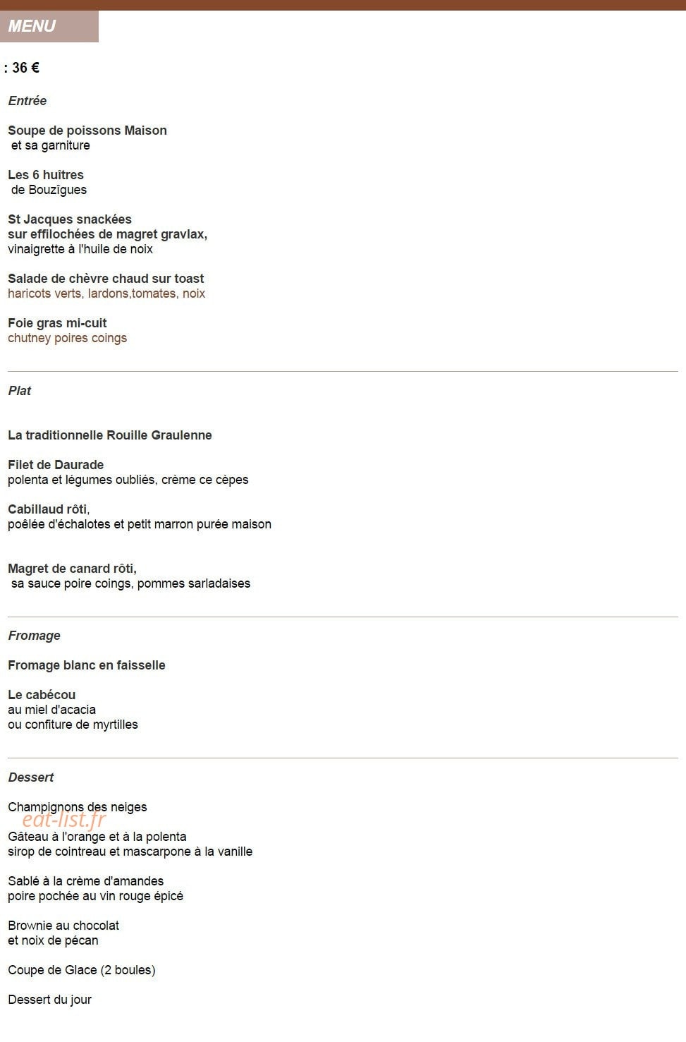 Le Palangre — carte page 4