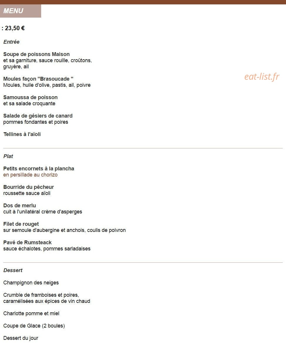 Le Palangre — carte page 3