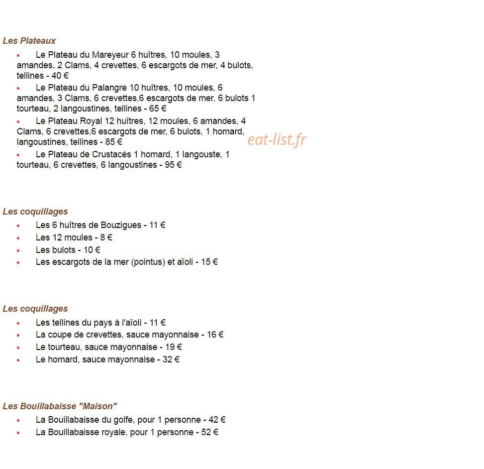 Le Palangre — carte page 2