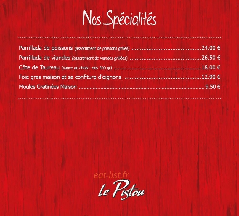 Le Pistou — carte page 3