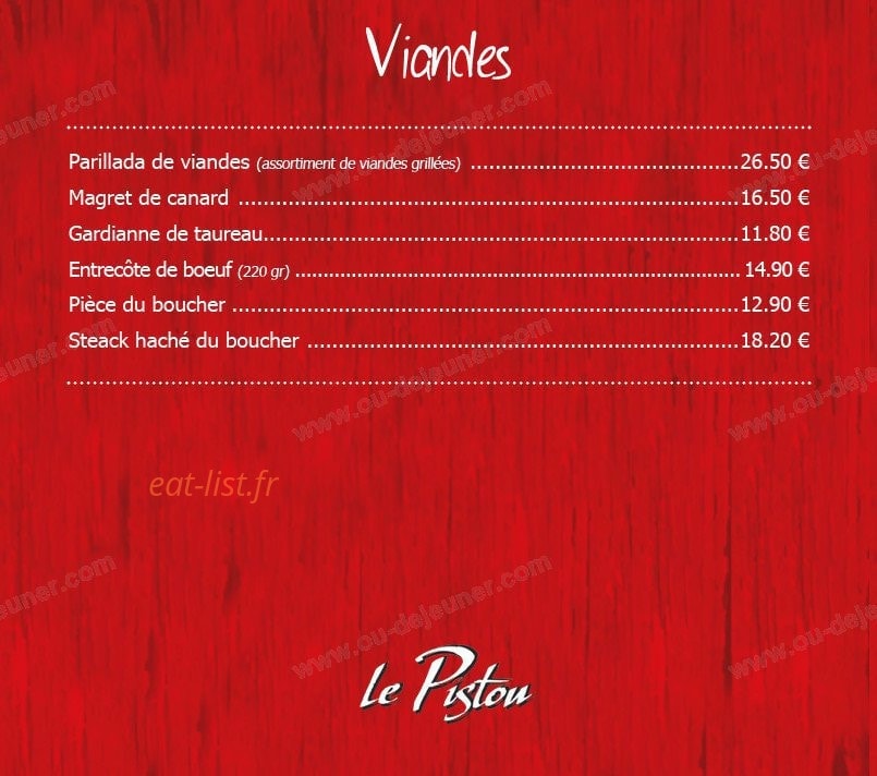 Le Pistou — carte page 5