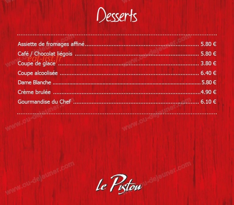 Le Pistou — carte page 6