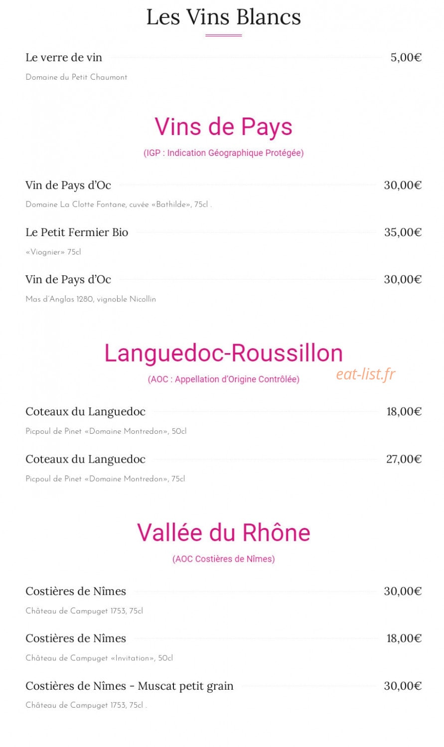 Le Saint Pierre — carte page 6