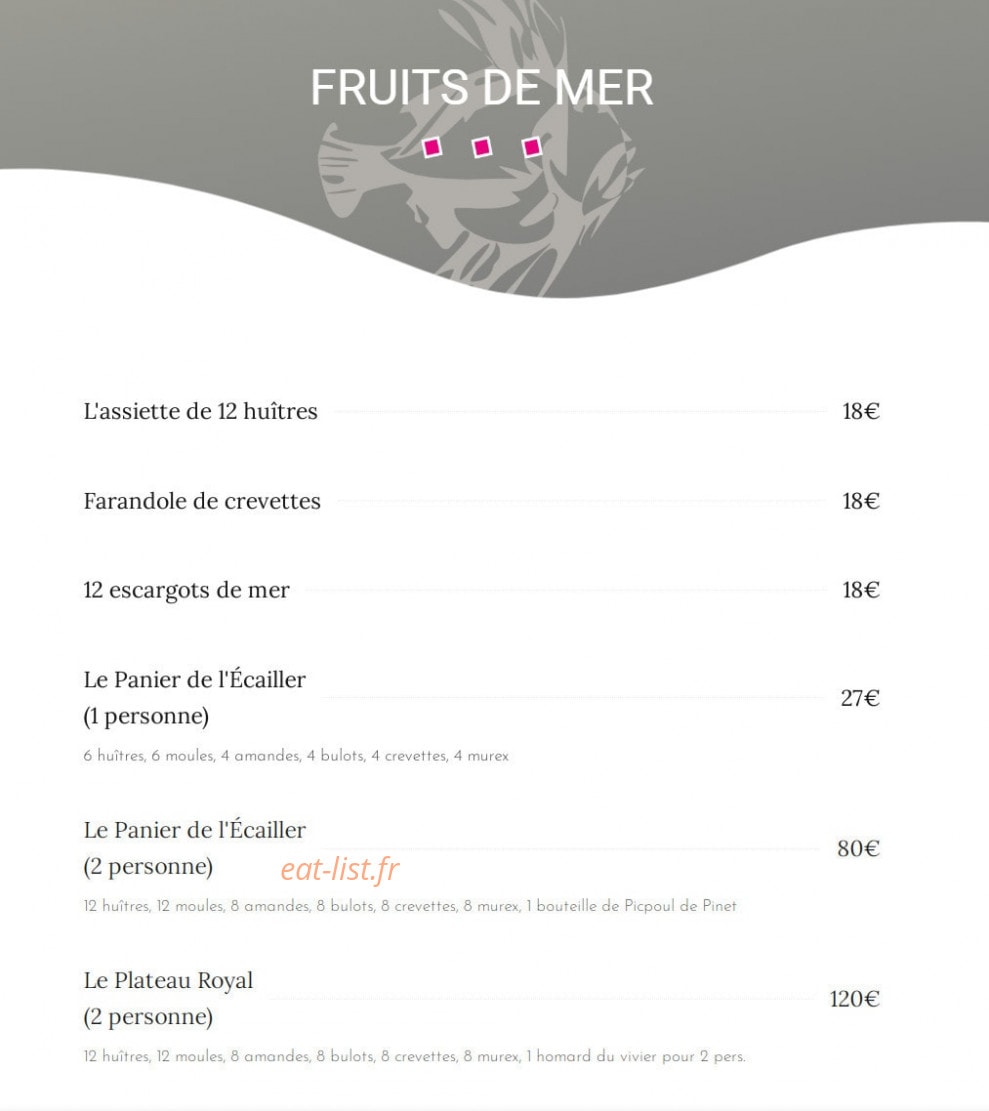 Le Saint Pierre — carte page 3