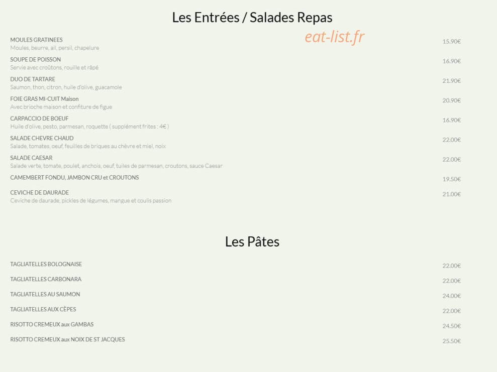 Le Sun 7 — carte page 1