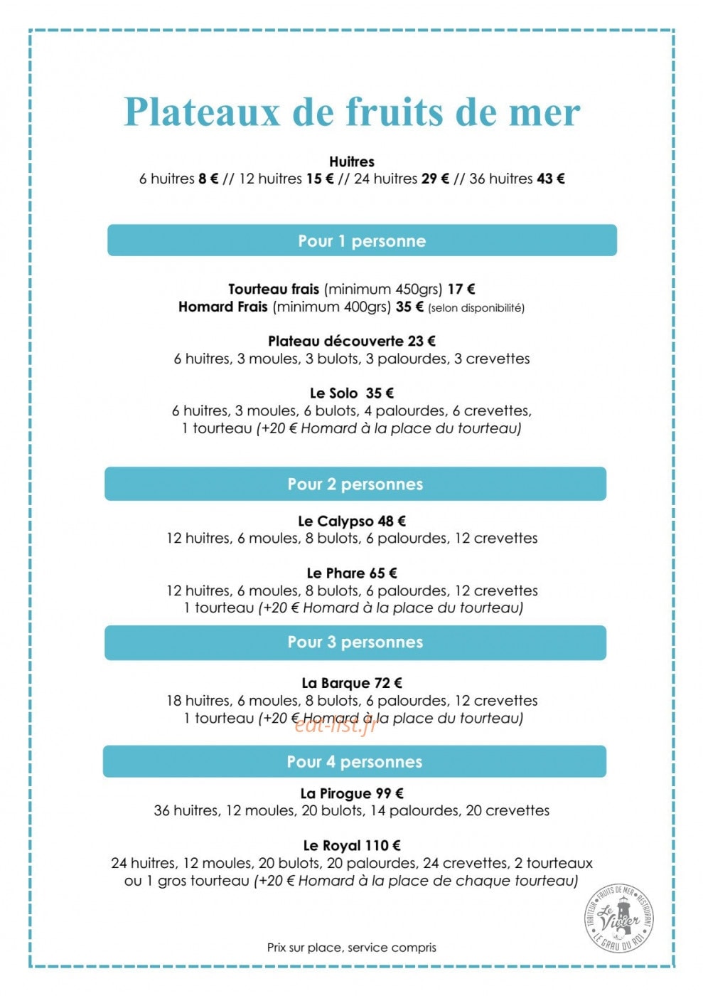 Le Vivier — carte page 5