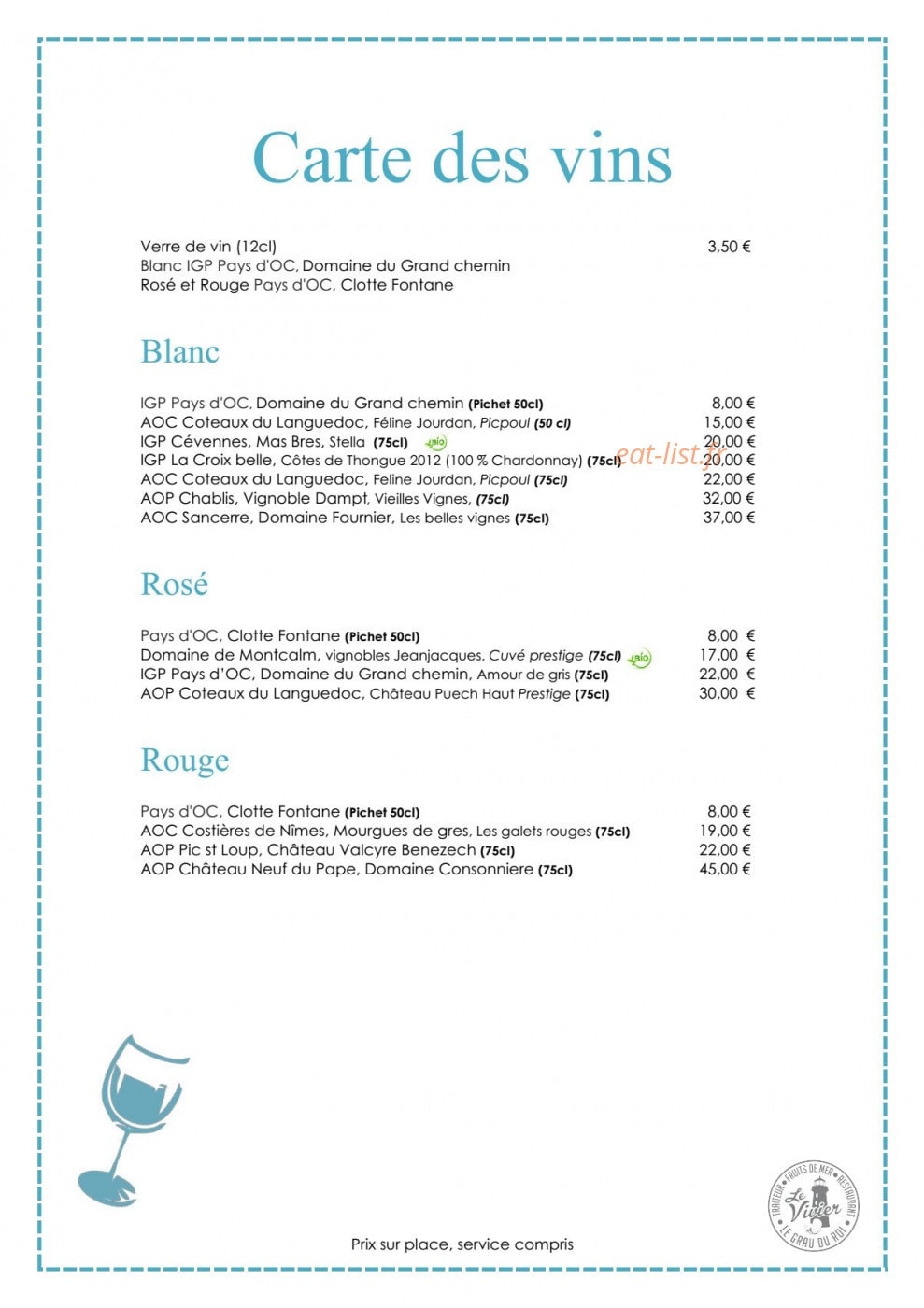 Le Vivier — carte page 2