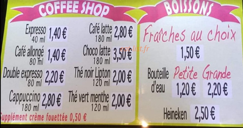 Ô Grau Delice — carte page 2
