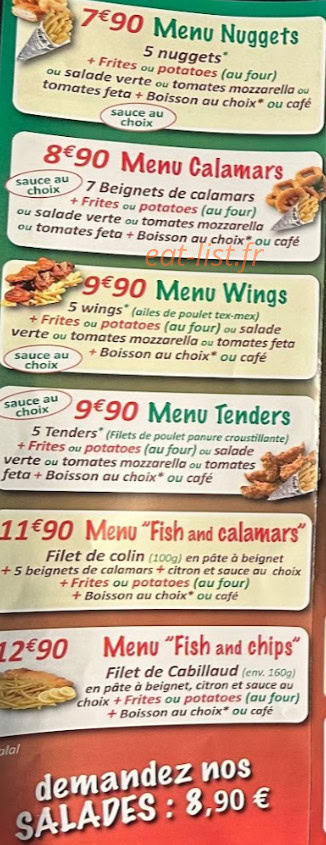 Pizza et compagnie — carte page 7