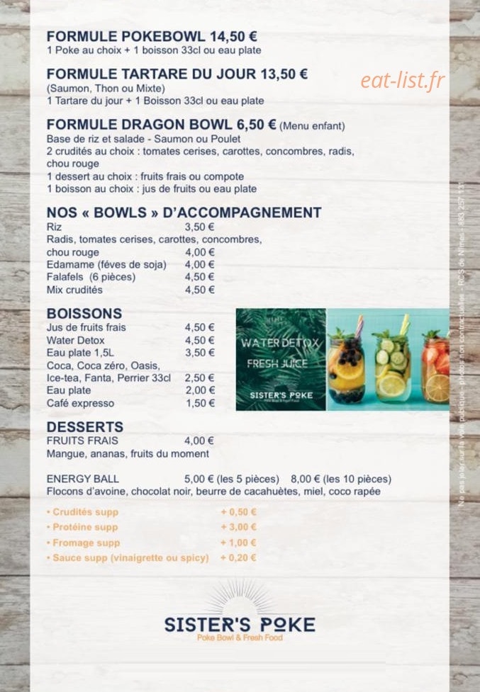 Sister's poke — carte page 2