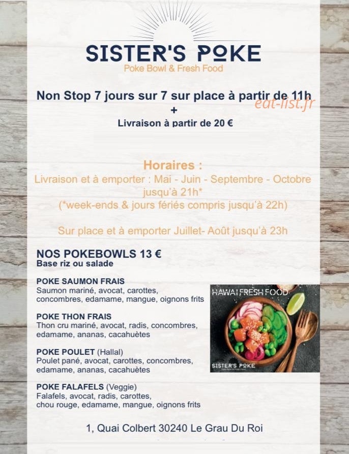 Sister's poke — carte page 1