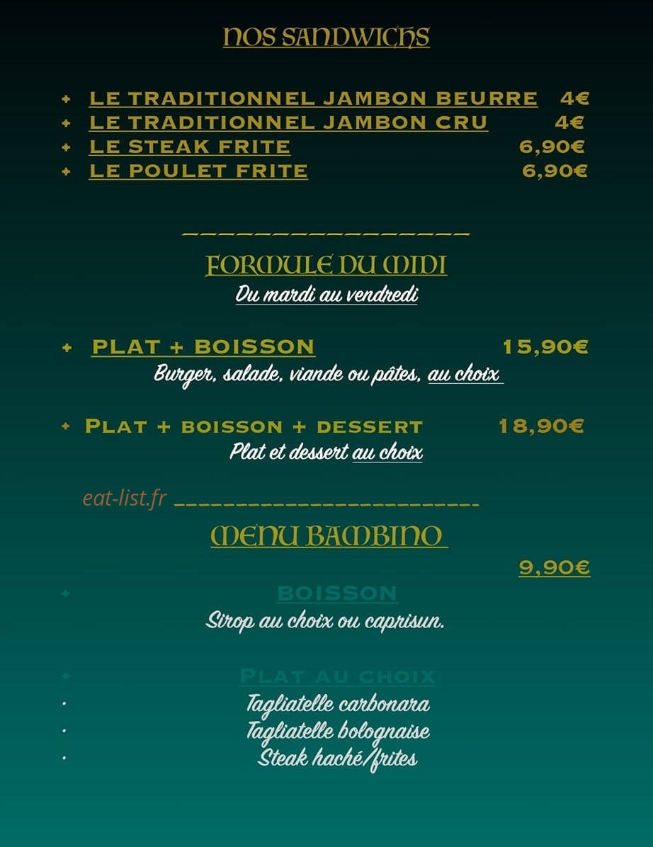 L' Arte del Gusto — carte page 7