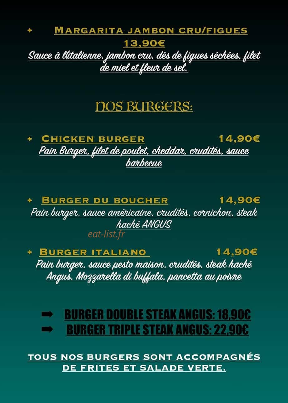 L' Arte del Gusto — carte page 4