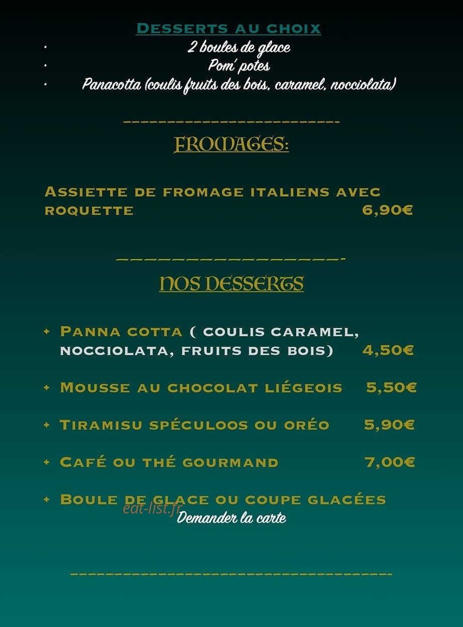 L' Arte del Gusto — carte page 8