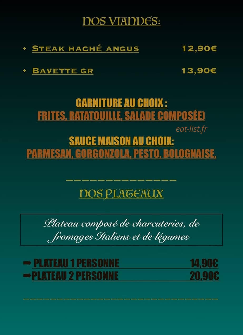 L' Arte del Gusto — carte page 6