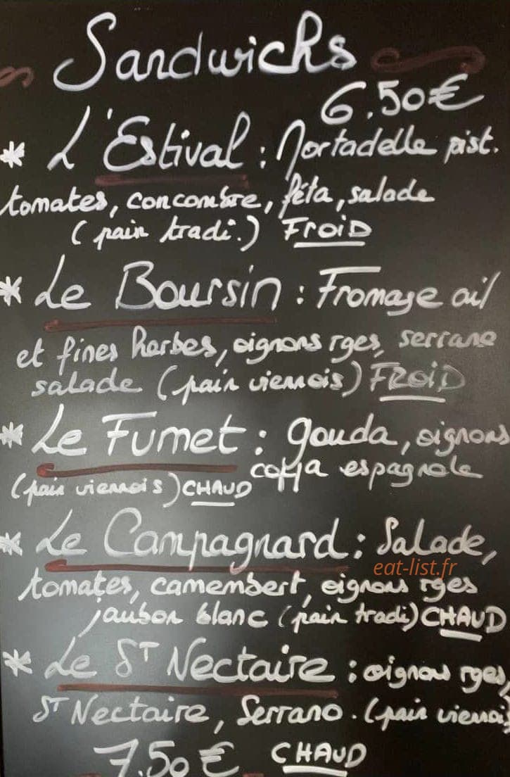 L' Epicurienne — carte page 1