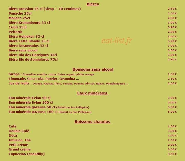 La bistoure — carte page 9