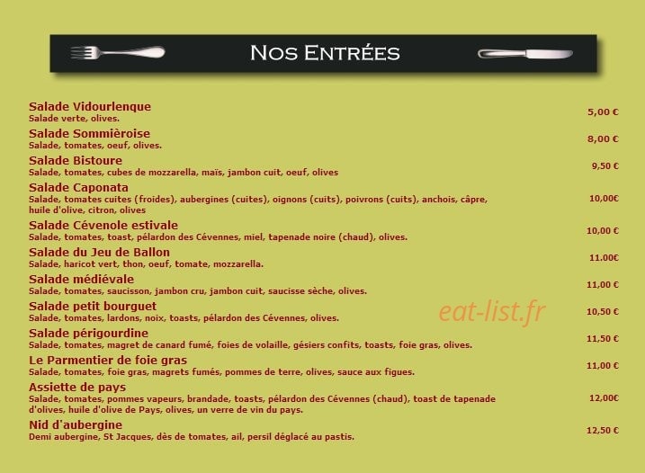 La bistoure — carte page 3