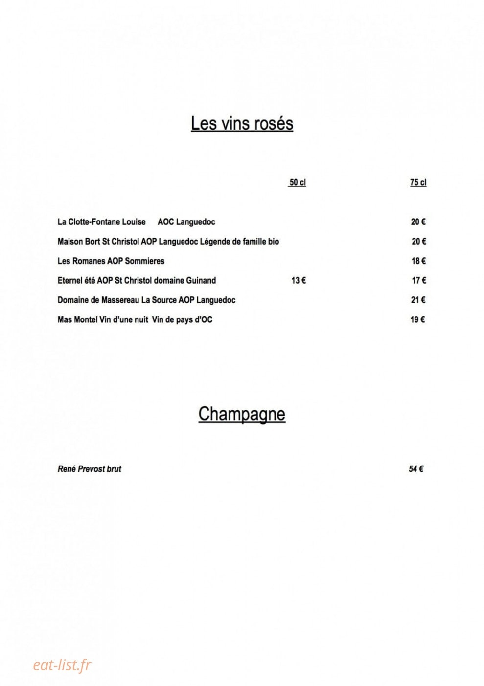 Le Patio By Lou Caléou — carte page 5