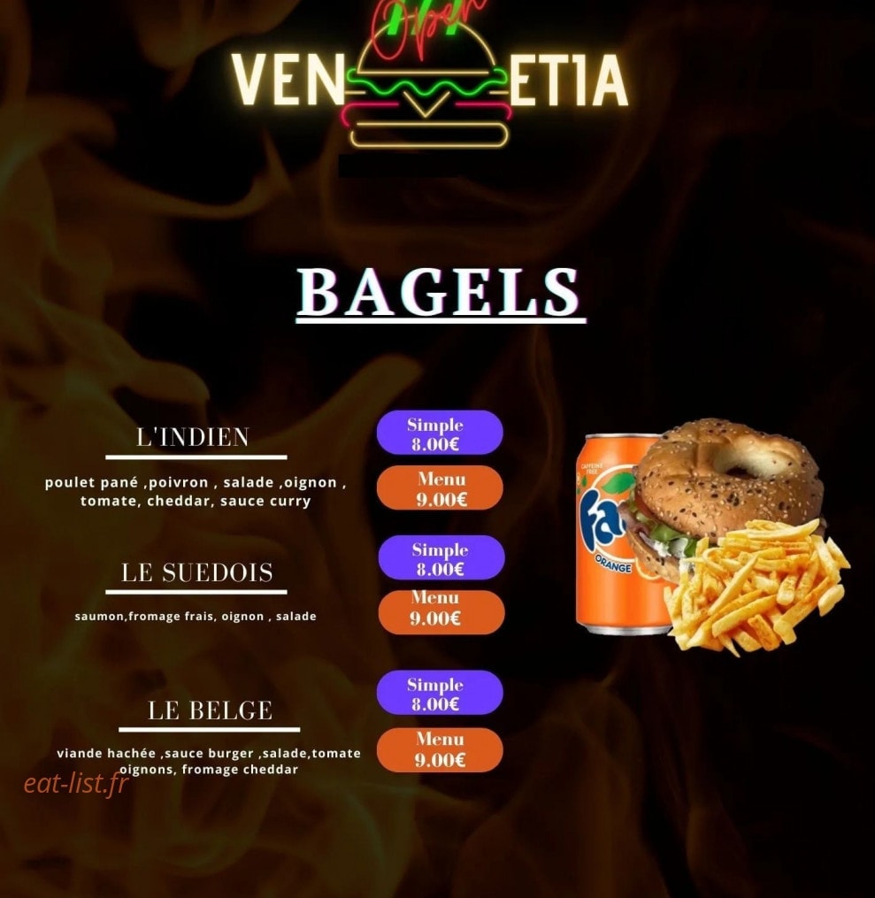 Venetia — carte page 1