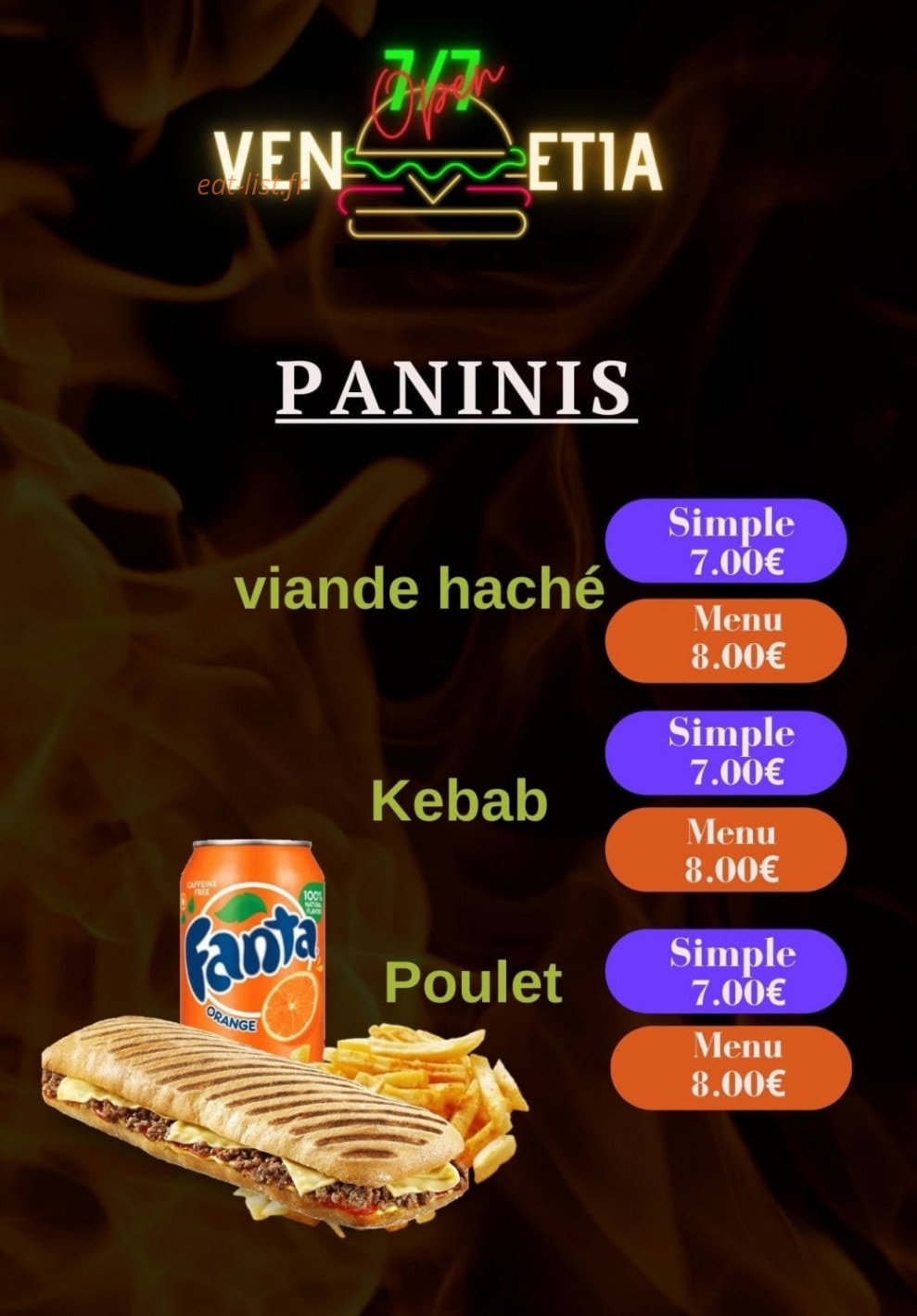Venetia — carte page 2