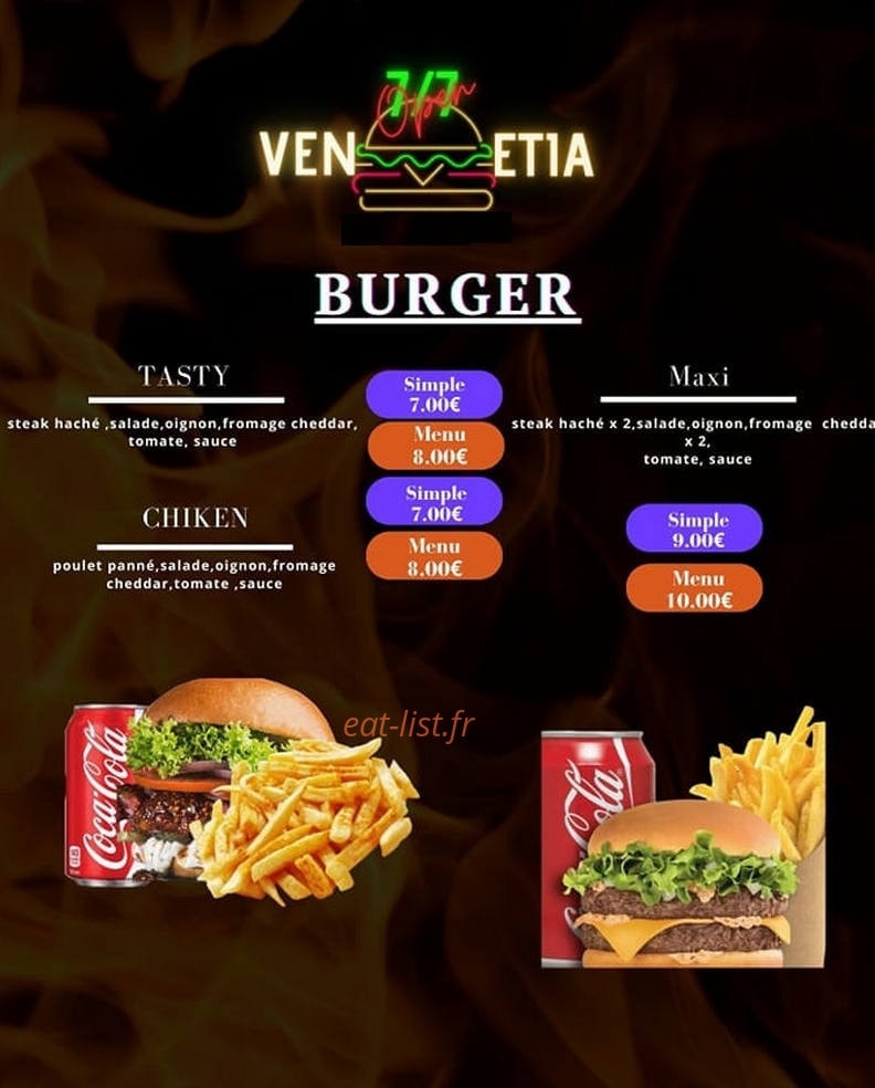 Venetia — carte page 3