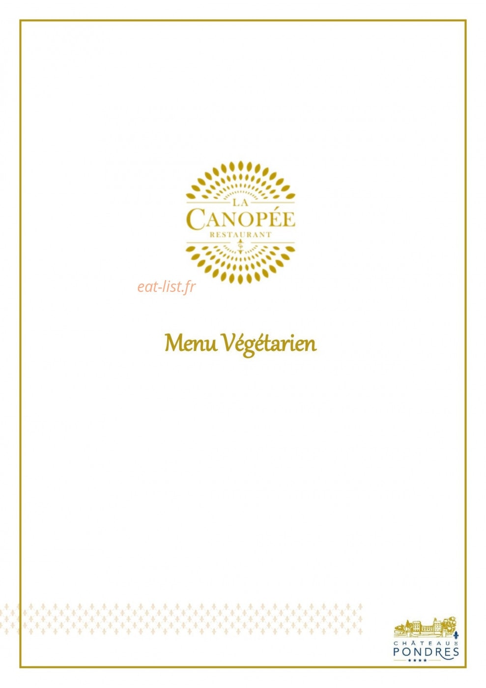 La Canopée — carte page 7