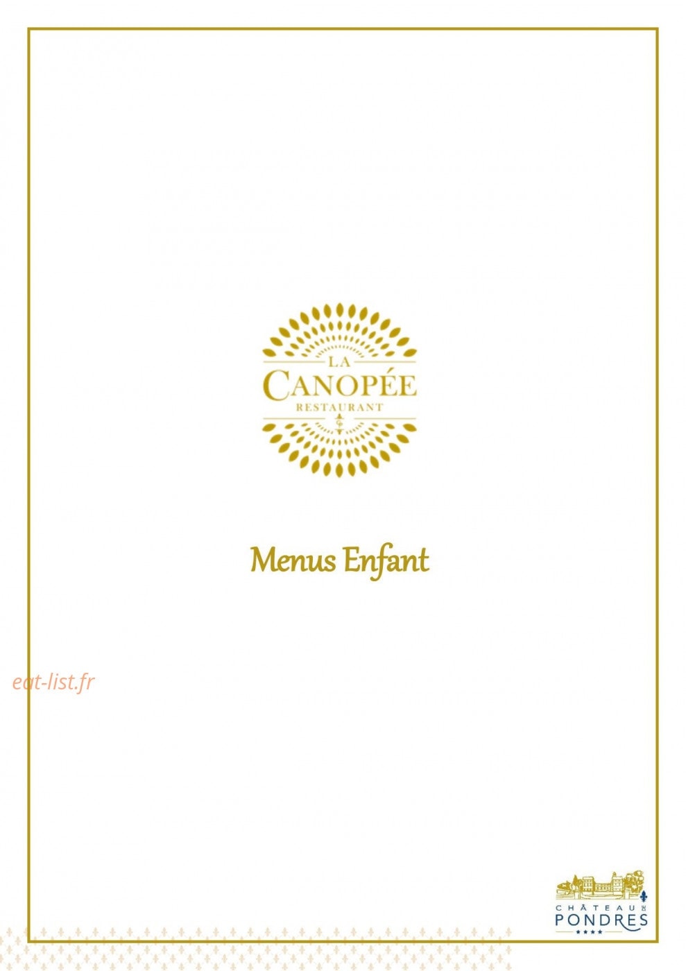 La Canopée — carte page 9