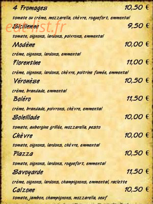 Aime Restauration — carte page 5