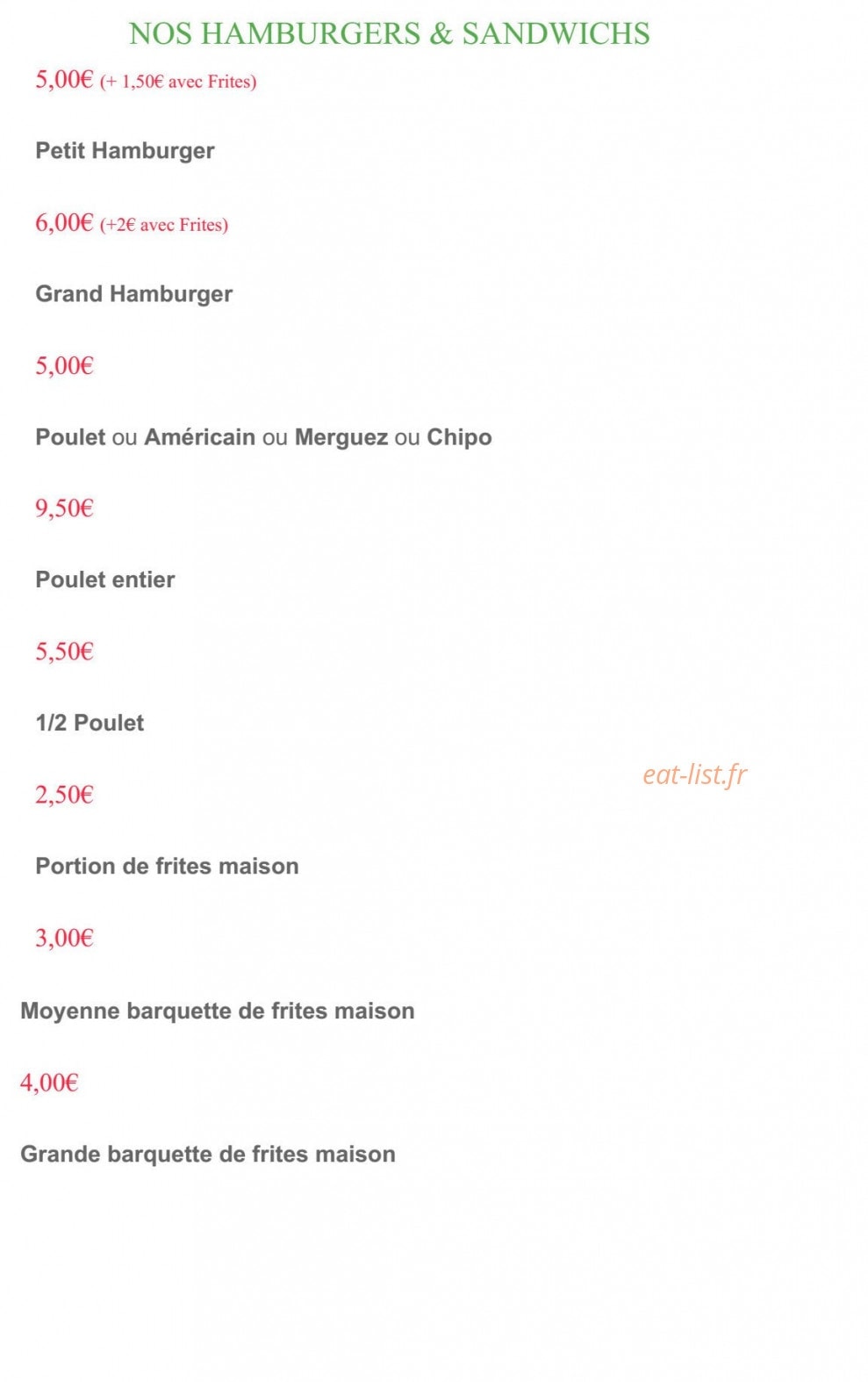 Le P'tit Galo — carte page 4
