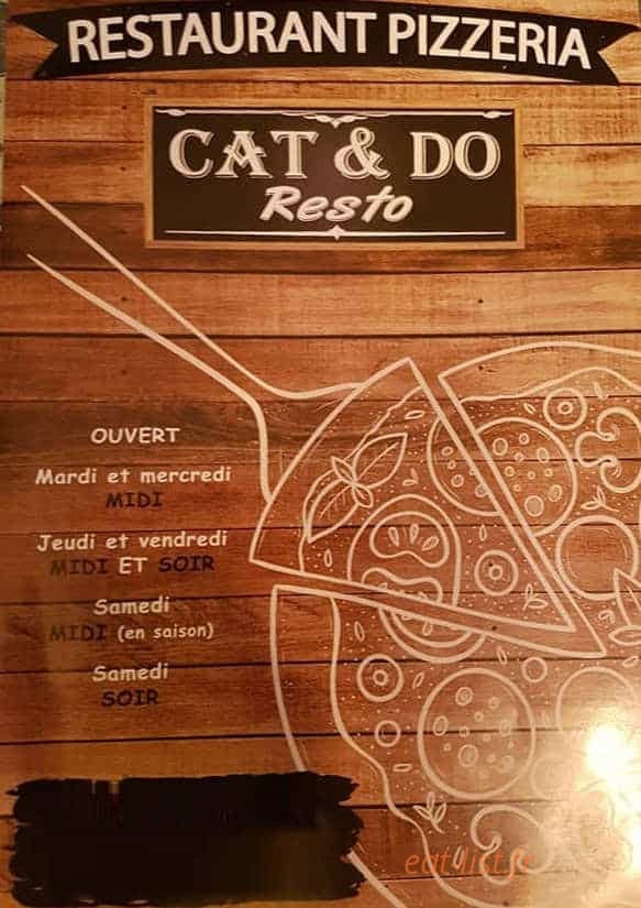 Cat & Do resto — carte page 1
