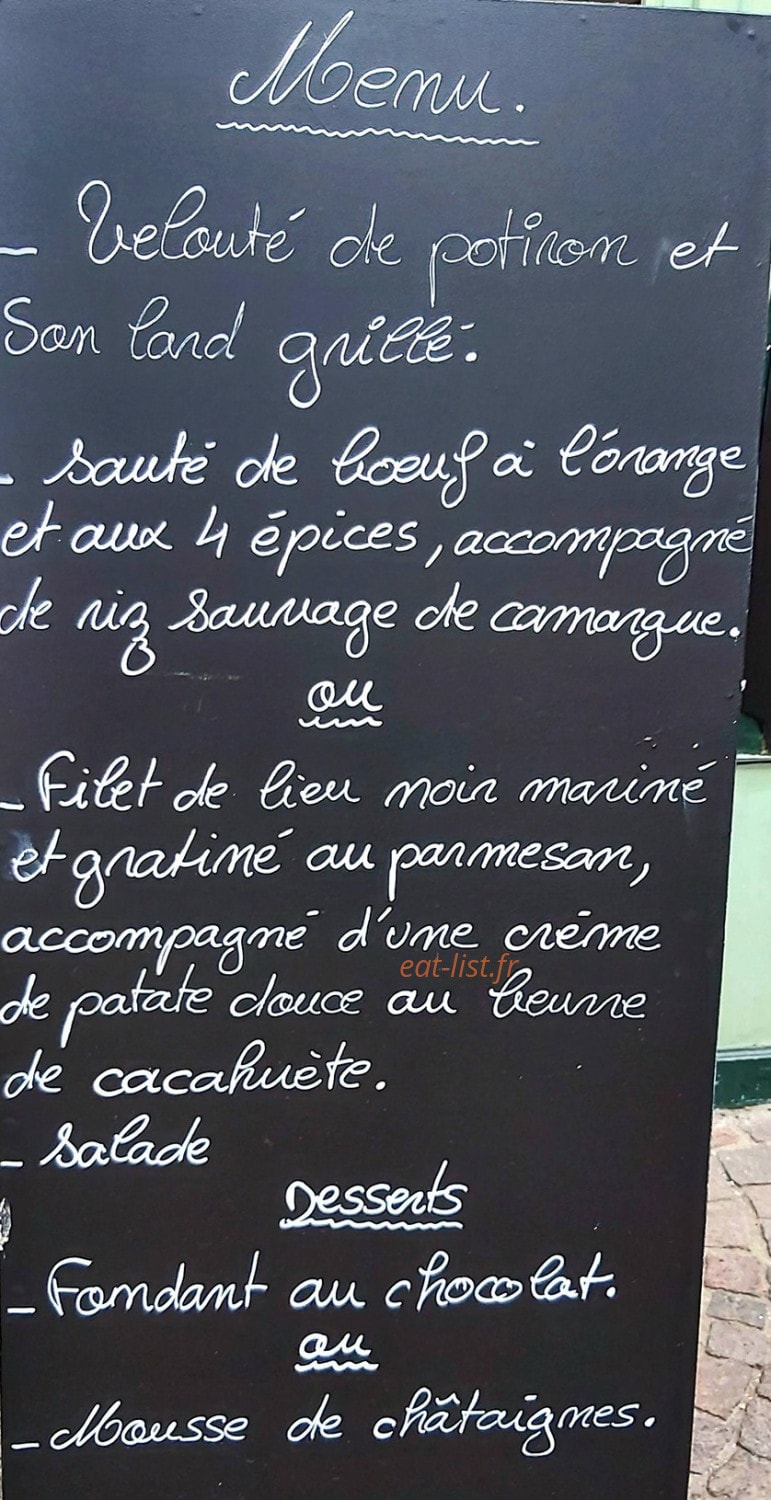 L'épicerie — carte page 1