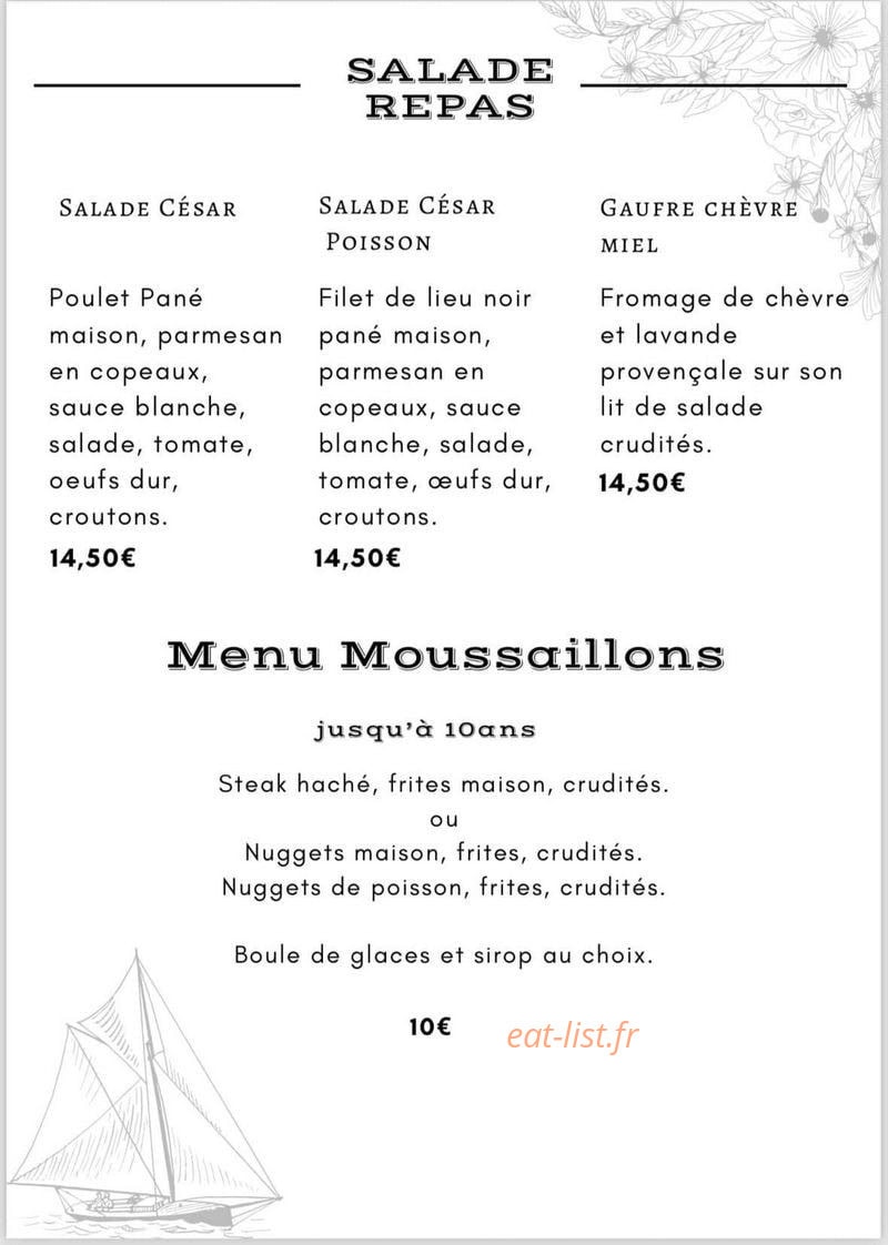 L’escale — carte page 2